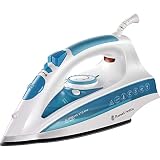 Russell Hobbs Plancha de Ropa Steam Glide Professional - 2600 W, Suela de Cerámi