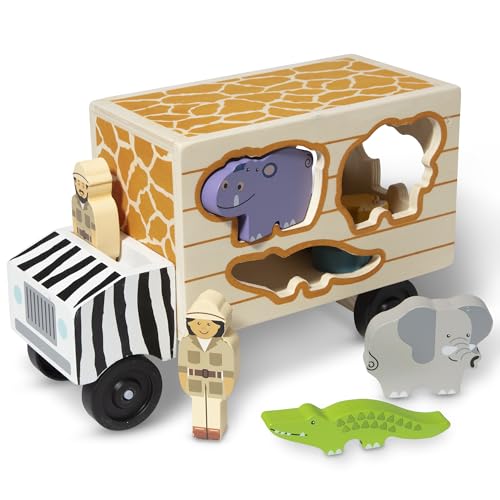 Melissa & Doug Ciężarówka Sorter Zoo 15180, 2+ | ewentualnie Amazon.de