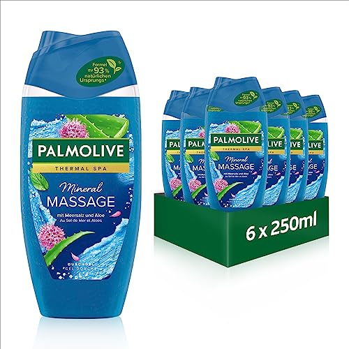 3 x 6-pack Palmolive Żel pod prysznic Mineral Massage 250 ml 16,76€ (~ 4,07 zł/250ml)