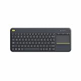 Logitech K400 Teclado Tactil Inalambrico Plus para TV con Panel Tactil