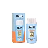 ISDIN Fusion Water SPF50 Sonnencreme Gesicht 50 ml – ultraleichte Textur, täglich, wasserresistent