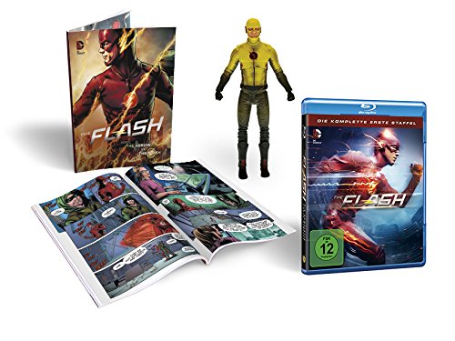 The Flash - Staffel 1 (inkl. Comicbuch + Figur) [Blu-ray]