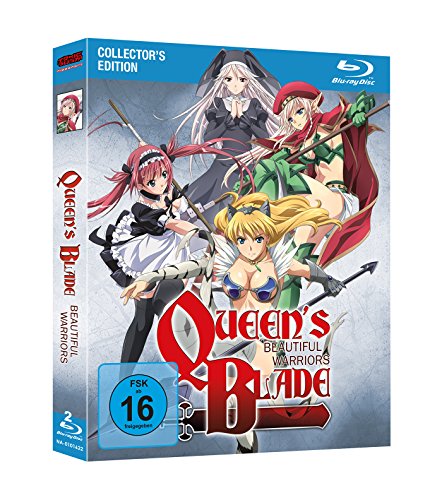 Queen's Blade: Beautiful Warriors - Gesamtausgabe (OmU) [Blu-ray]