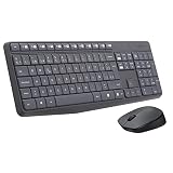 Logitech MK235 - Combo Teclado y Ratón Inalámbrico 2.4 GHz