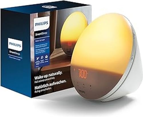Philips HF3531/01 SmartSleep Budzik Radio FM Lampka Nocna USB wschód słońca