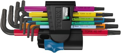 Wera 967/9 TX HF 1 TORX Multicolour – zestaw 9 kluczy Torx – 111,98 zł