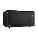 LG MJ3965BPS - Horno Microondas 4 en 1, 39 Litros, 1100W, Smart Inverter