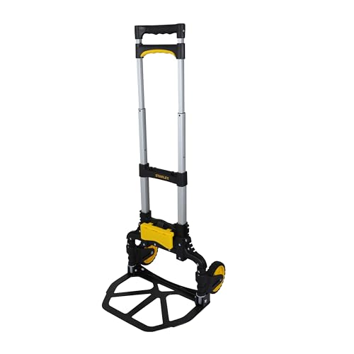 Stanley SXWTD-FT501 Składany Wózek Transportowy, Srebrny/Czarny, 70 kg