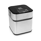 Princess 282605 Máquina de helados, Capacidad de 1.5 L, pantalla LCD, recipiente