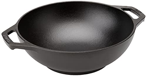 Lodge Cast Iron Wok, 9-Inch