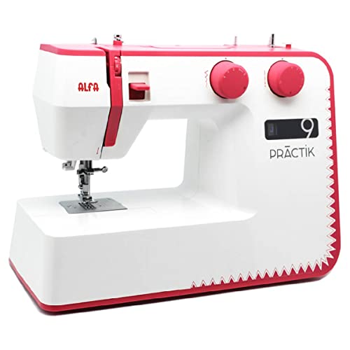 Alfa Practik 9 Máquina de Coser 34 Puntadas