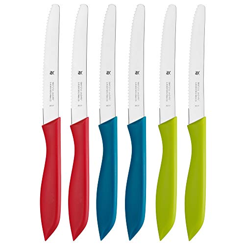 WMF Classic Line 6-częściowy zestaw noży śniadaniowych, 23 cm, kolorowy