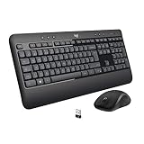 Logitech MK540 Advanced - Combo Teclado y Ratón Inalámbrico Multimedia