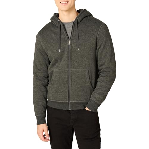 Gruba rozpinana bluza/ kurtka z kapturem Amazon Essentials podszewka z futerka Amazon.de rozmiar M €8,44