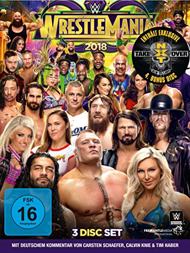 WWE - WrestleMania 34 (Limited Edition inkl. Bonus DVD NXT Takeover) - Mehr Infos/Bestellen