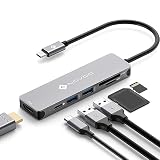 NOVOO USB C Hub 6 in 1 PD 100W 4K HDMI Adapter