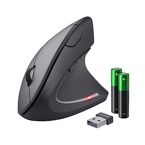 Trust Verto Ratón Vertical Inalámbrico Ergonómico