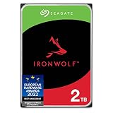 Seagate IronWolf 2TB, NAS, Internal Hard Drive, CMR 3.5" SATA 6GB/s, 5900 RPM, 64MB Cache
