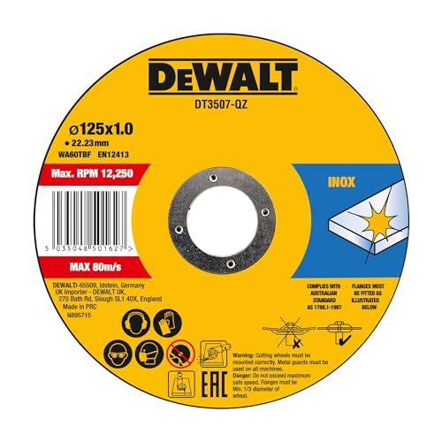Tarcze.do metalu 125 DEWALT DT3507QZ, 10 szt.