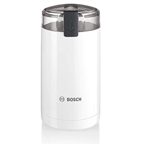 Bosch Młynek do Kawy, Plastik Stal Nierdzewna, Biały, 180 W