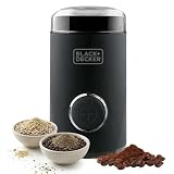 BLACK+DECKER BXCG150E - Molinillo de Café | Eléctrico 150W | 12 Tazas Café | Caf