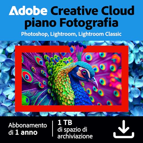 Creative Cloud Photography plan - Standard 1TB, 1 Anno - PC/Mac