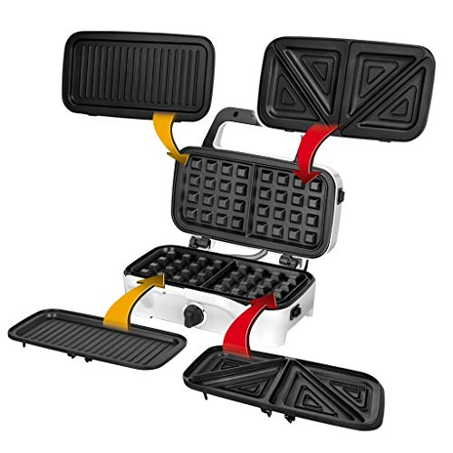MPM MOP-33M Sandwichera 3 en 1 1200W