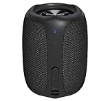 Altavoz para exteriores Creative MUVO Play-portátil Bluetooth 5.0, con certificación IPX7 de resistencia al agua, hasta 10 horas de autonomía y con Siri y Google Assistant (Negro)