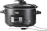Russell Hobbs Olla de Cocción Lenta Sous Vide - Olla 3 en 1: Cocinar al Vacío, C