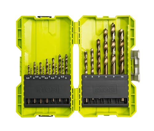 19 SZTUK - Ryobi Zestaw Wierteł HSS RAK19HSS2