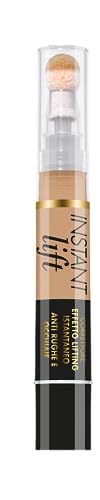 Deborah Correttore Instant LIft N.04 Apricot, Texture Fluida, attenua Occhiaie, Borse e Rughe, con Speciali Attivi e Par