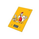 Jata 731K Báscula Cocina Digital, 5 kg, función tara, base vidrio