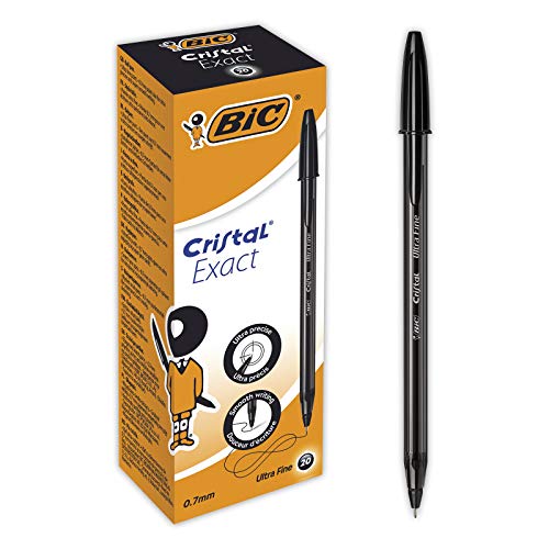 BIC Cristal Exact Długopis czarny Pudełko 20szt