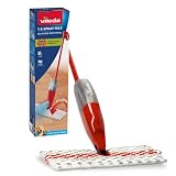 Vileda 1·2 Spray Max fregona con spray pulverizador y microfibra reutilizable