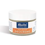 Alvito Basische Deocreme 50 ml – vegan, nachhaltig, Naturkosmetik, ohne Aluminium, ohne Duftstoffe, mit Kokosöl
