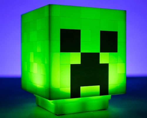 Lampka Paladone Minecraft Creeper z dźwiękiem II ta sama cena Lidl
