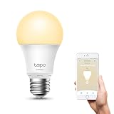 TP-Link Tapo L510E – Bombilla LED inteligente Wi-Fi, blanco cálido 2700K, 8.7W/806lm, E27, regulable