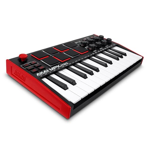 Akai MPK Mini MK3 – kontroler MIDI USB, 25 klawiszy, 8 padów – 299 zł