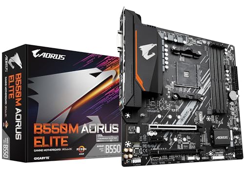 Płyta Główna GIGABYTE B550M AORUS ELITE mATX (AMD AM4)