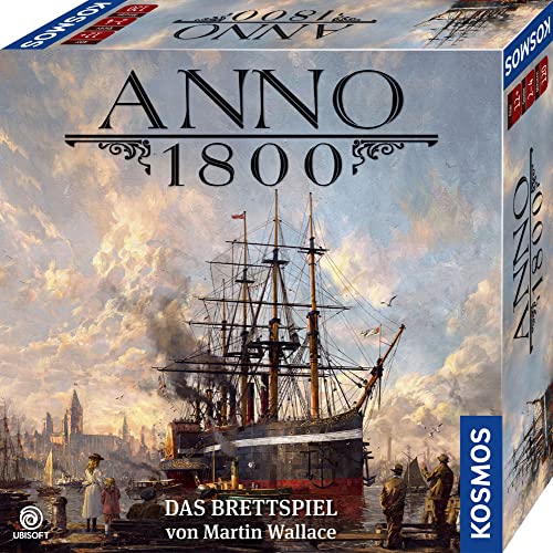 Gra planszowa Anno 1800 [BGG 7.7] autor Martin Wallace (niezależna językowo) [Prime]