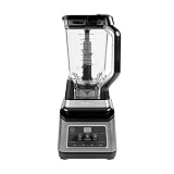 Ninja BN750EU - Batidora de vaso 2 en 1, 1200W, 3 programas Auto-iQ, jarra 2.1L + vaso 700ml, tapa hermética