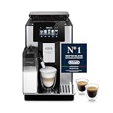 De'Longhi Perfetto Primadonna Soul ECAM612.55.SB Cafetera Superautomática con App Control, 18 bebidas, sistema LatteCrema