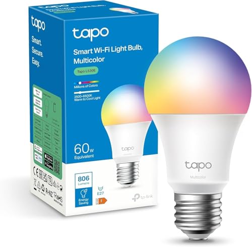Żarówka Smart LED TP-Link Tapo L530E E27 806 lm, 2500-6500K, 8,7W 7,84 €