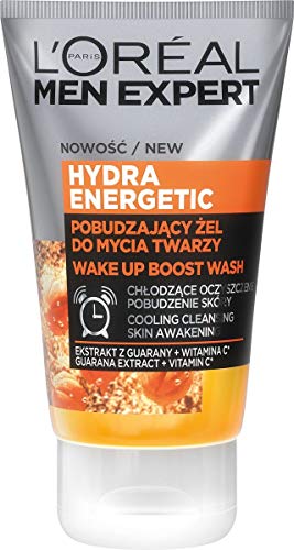 L'Oréal Paris Men Expert Hydra Energetic Żel do mycia twarzy z efektem chłodzenia i pobudzenia skóry