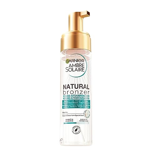 Garnier Ambre Solaire Natural Bronzer Self-Tan Mousse 200ml