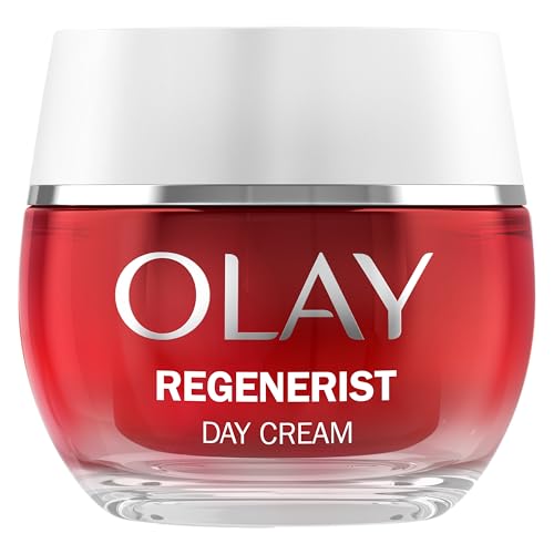 Olay Regenerist Crema Giorno Viso Idratante, Niacinamide Anti-Età e Peptidi 50ml