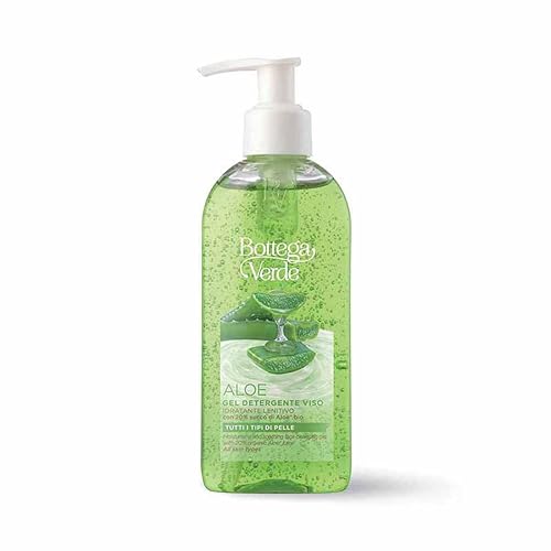 Bottega Verde - Gel Detergente Viso Aloe, Detersione Delicata, 200 ml