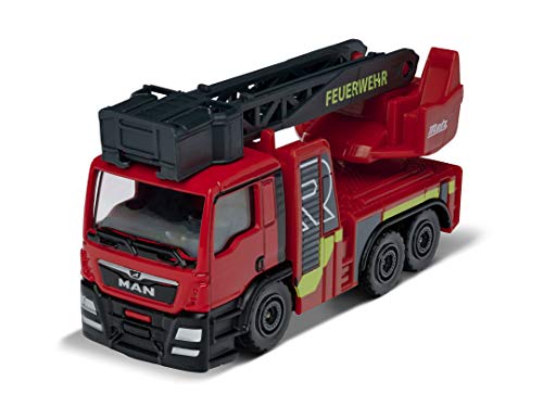 Majorette Wóz strażacki SOS MAN TGS Rosenbauer, części do otwierania