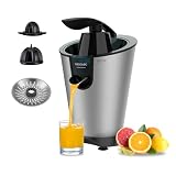 Cecotec Exprimidor Eléctrico de Brazo EssentialVita PowerFresh 600 Inox