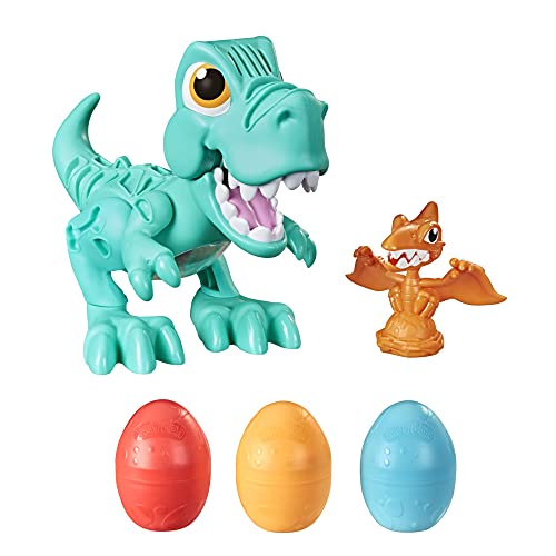 Rex, o Dino Glutão da Play-Doh, com sons e 3 ovos, a partir dos 3 anos